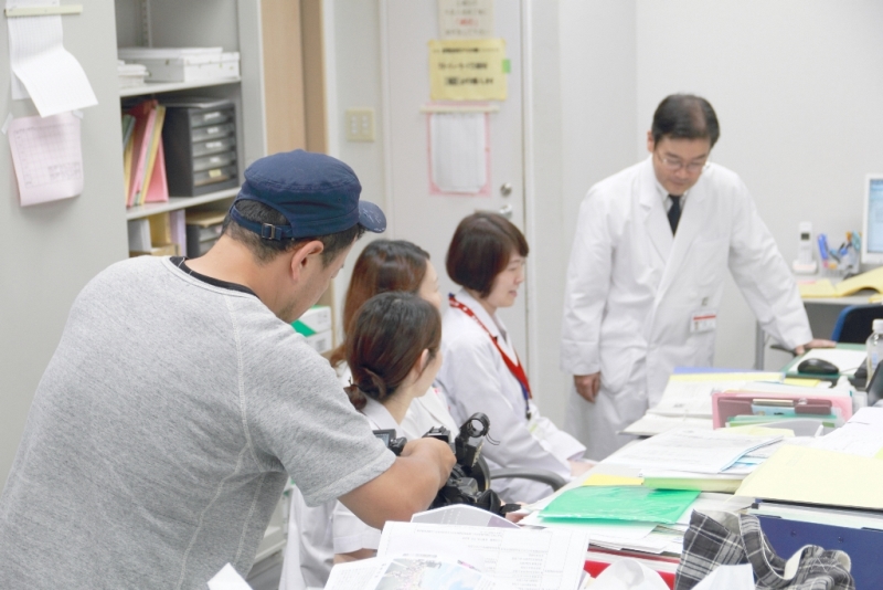 医療相談室での風景