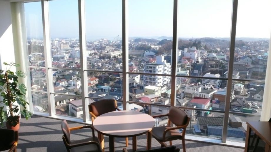 病棟からの風景